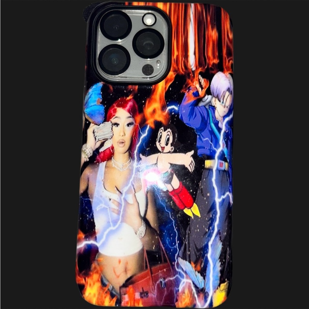 iPhone 15 pro max Rubi x Astro x trunks tough protective case